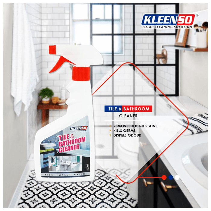 Buy KLEENSO Tile & Bathroom Spray Cleaner 500ml car accessories pet